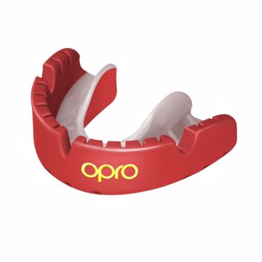 Opro GOLD series GEN5 Προστατευτικη μασελα για σιδερακια-red